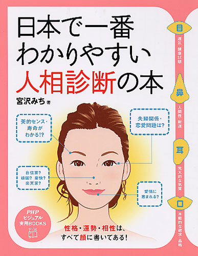 日本で一番わかりやすい人相診断の本 書籍 Php研究所 日本で一番わかりやすい人相診断の本 書籍 Php研究所