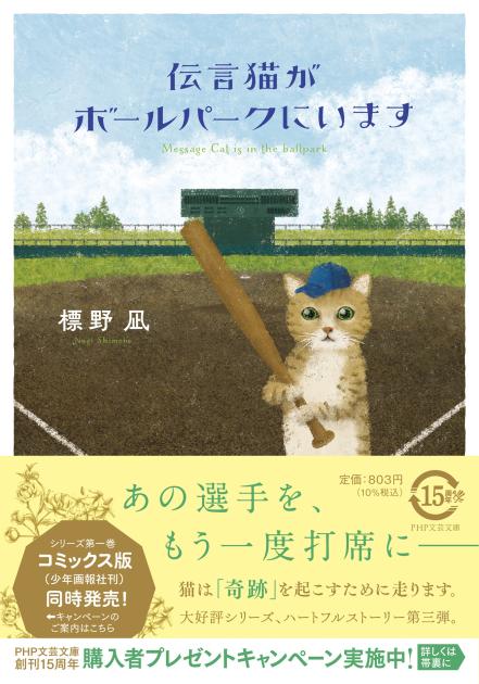 伝言猫がボールパークにいます