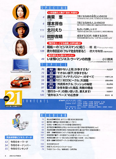 THE21 2003年6月