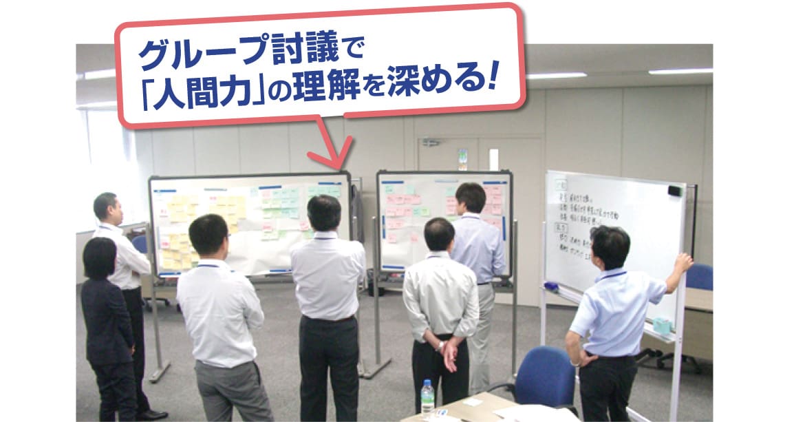 部長・課長のための人間力強化研修の教室