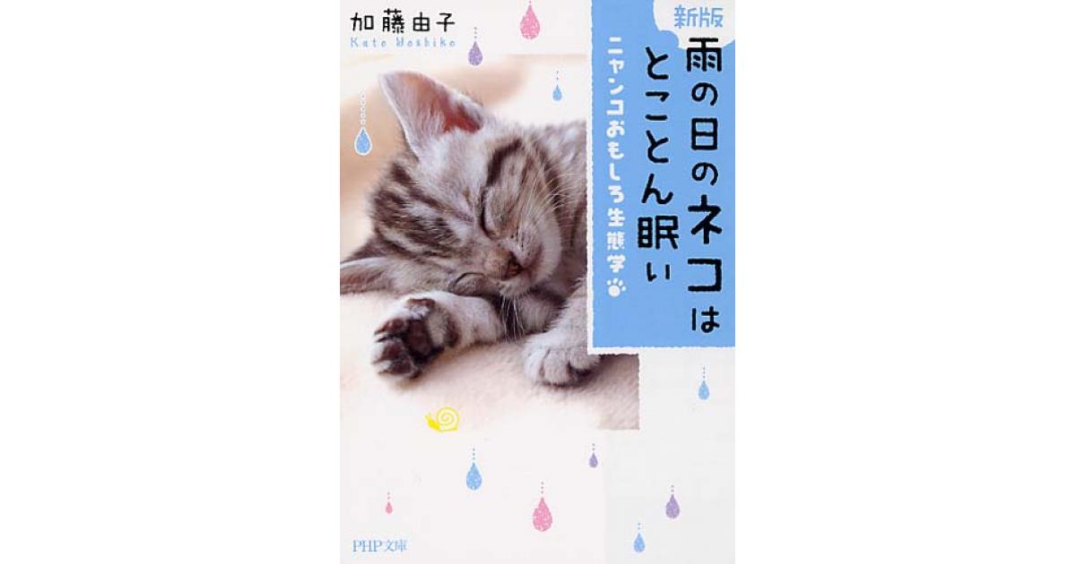 新版】雨の日のネコはとことん眠い | 加藤由子著 | 書籍｜PHP研究所