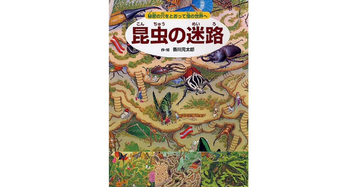 昆虫の迷路 | 香川元太郎作・絵 小野展嗣監修 | 書籍｜PHP研究所
