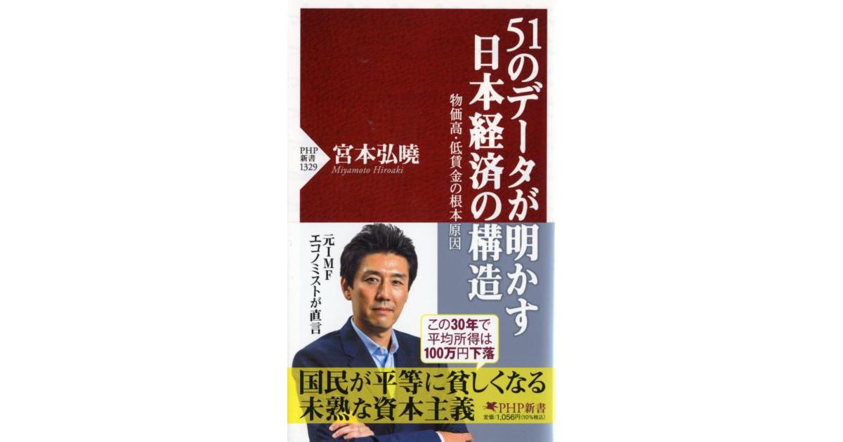51のデータが明かす日本経済の構造 | 宮本 弘曉著 | 書籍｜PHP研究所