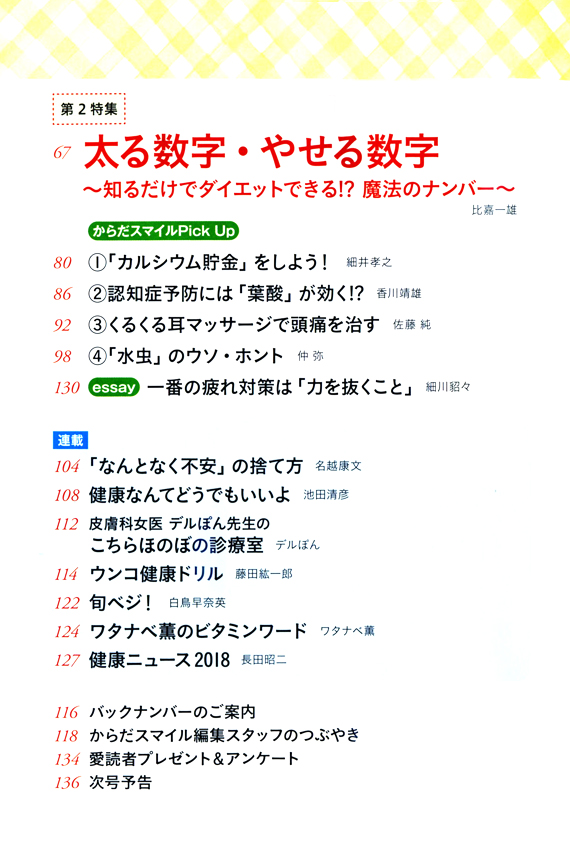 くらしらくる7月増刊号 画像目次